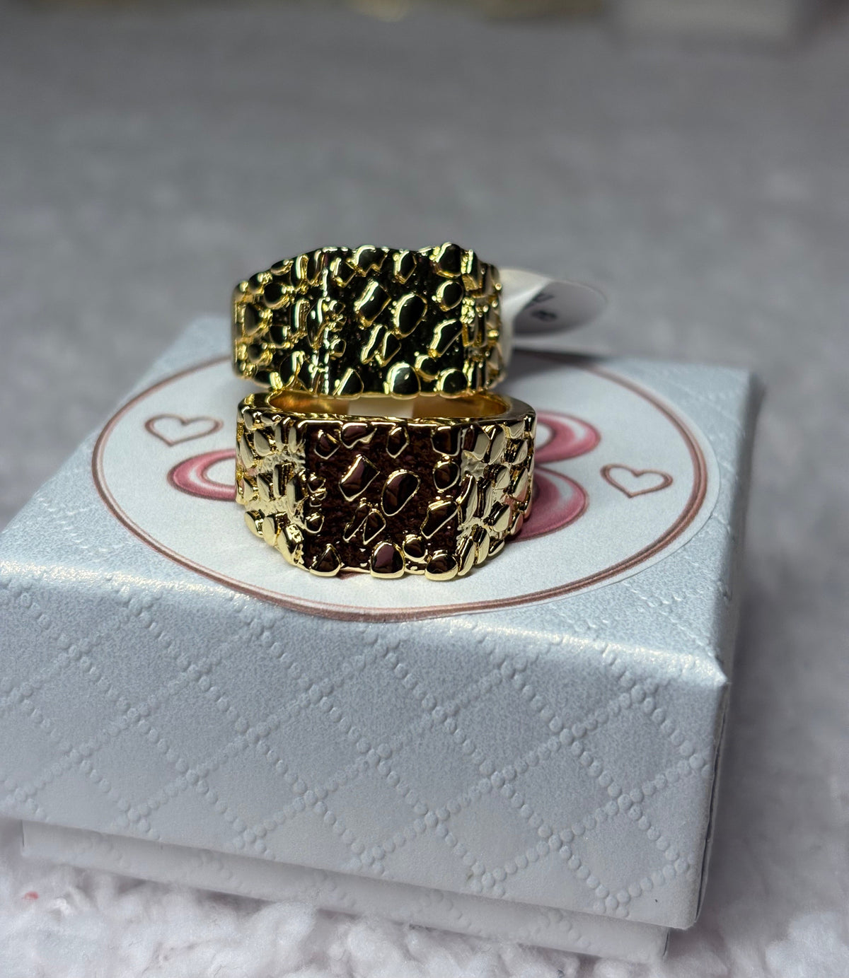Textured Nugget Ring