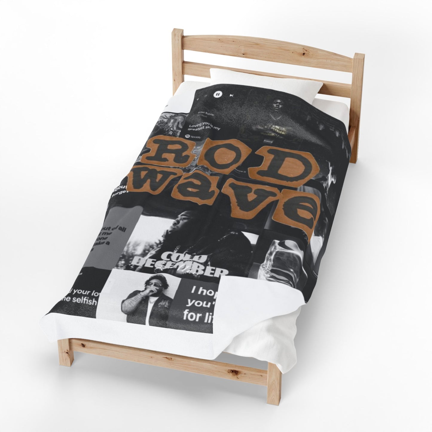 Rod Wave Plush Blanket