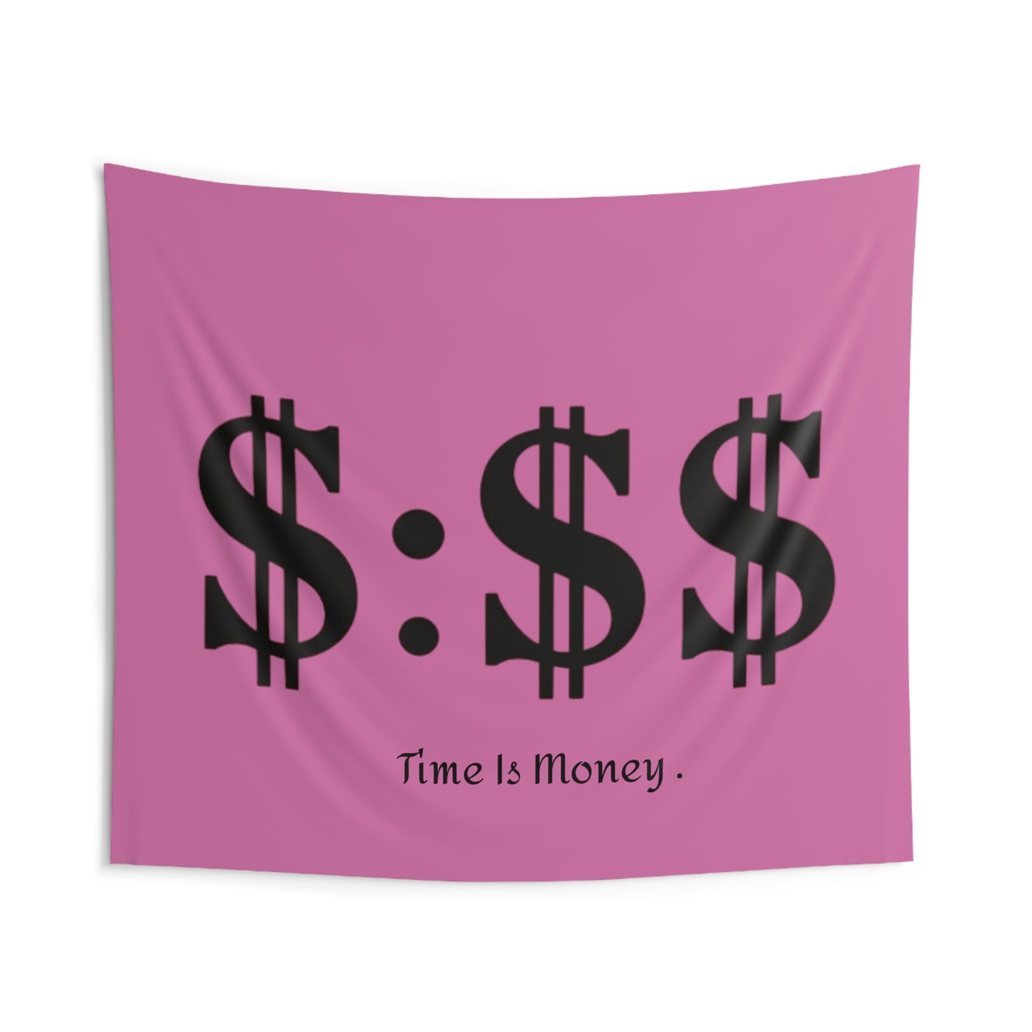 Time is Money Wall Tapestry