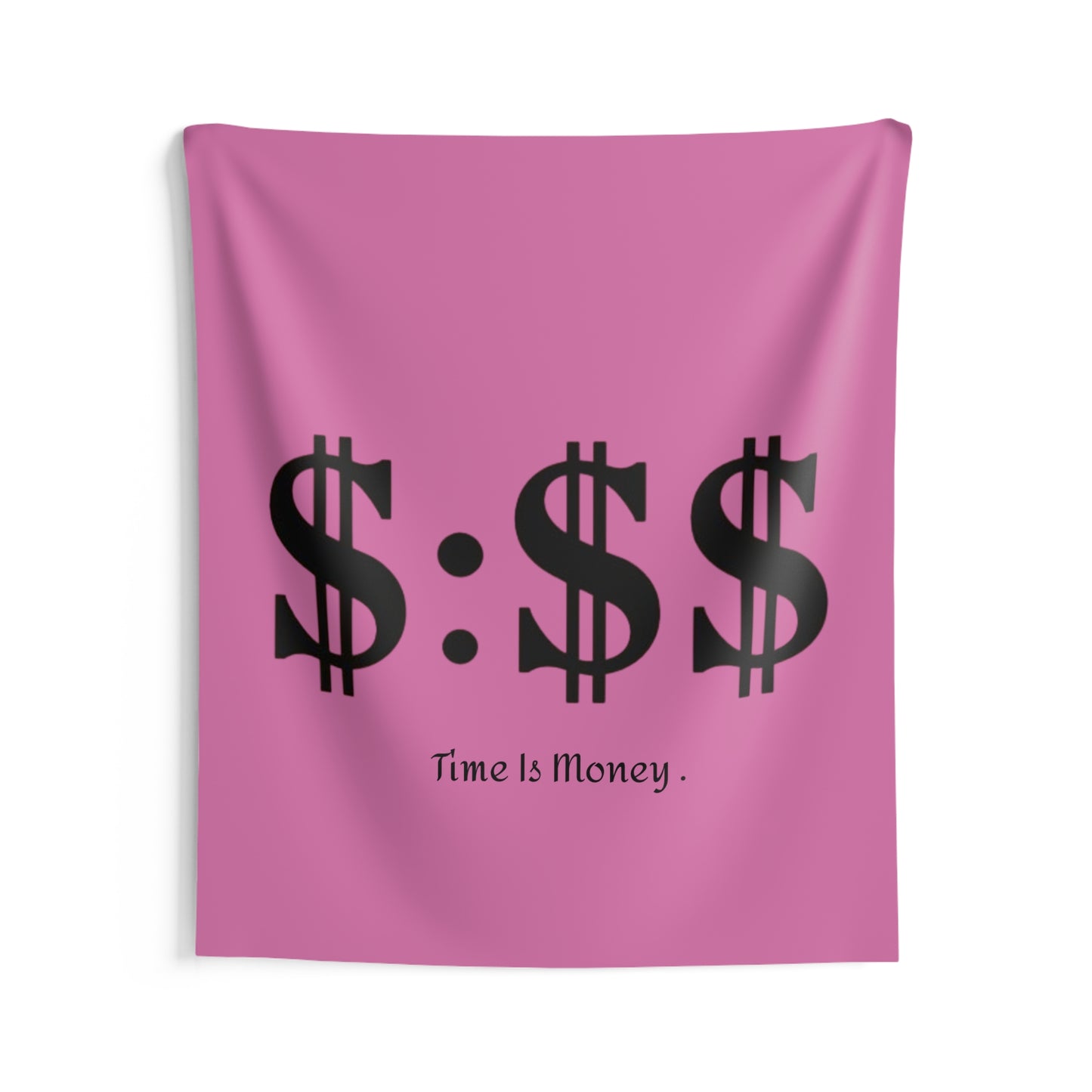 Time is Money Wall Tapestry