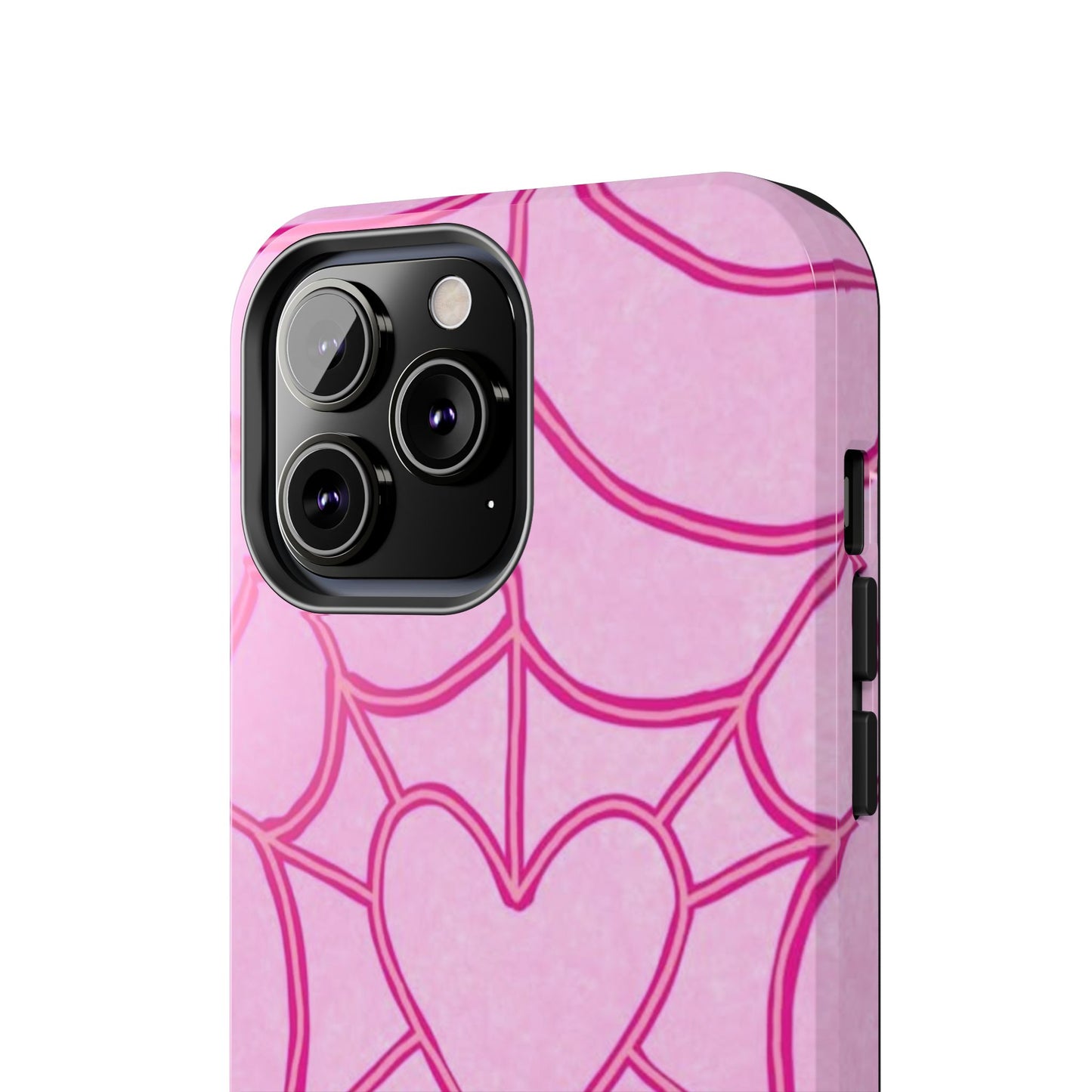 Pink Spider heart Phone case