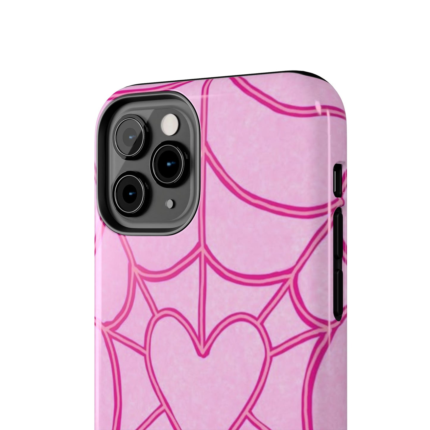 Pink Spider heart Phone case