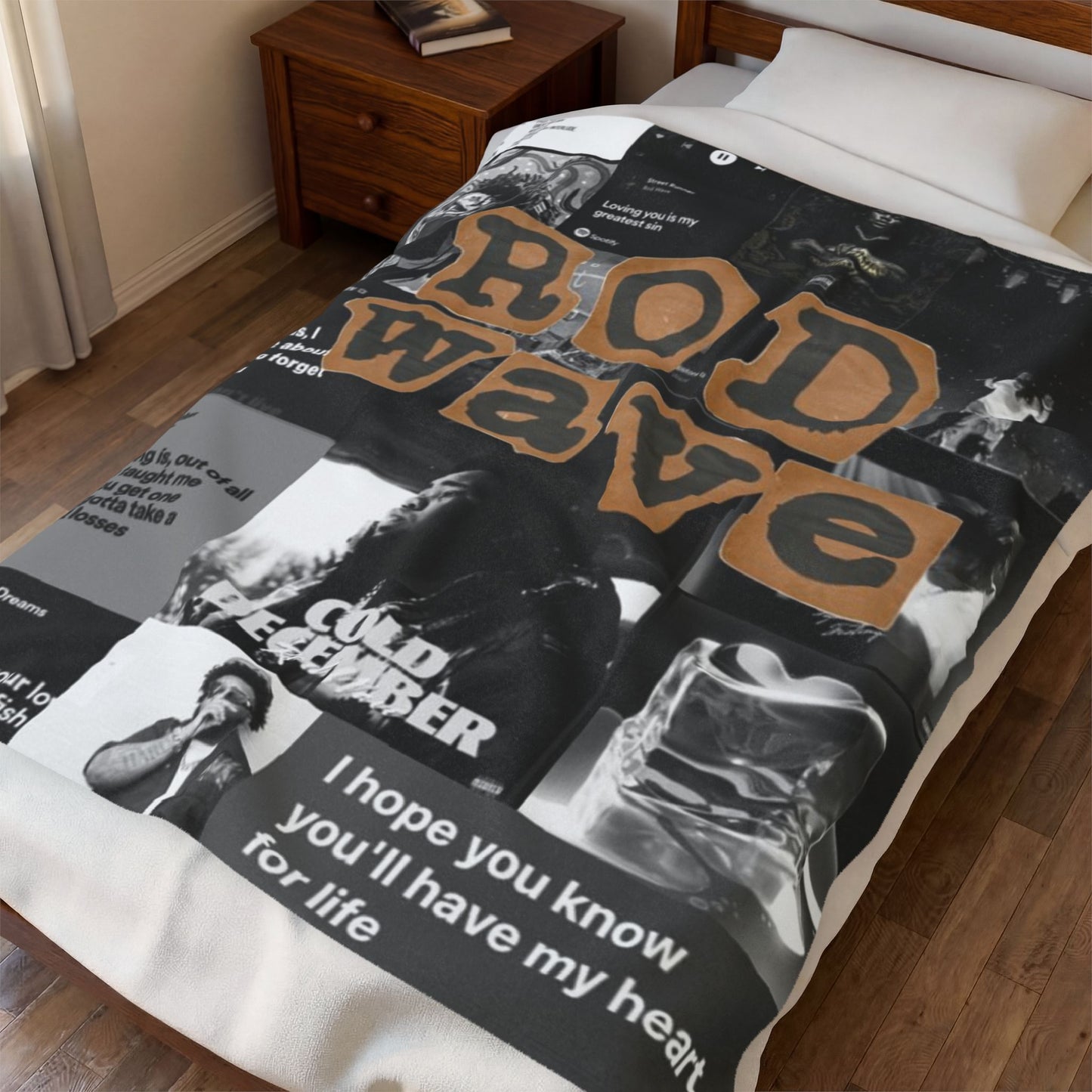 Rod Wave Plush Blanket