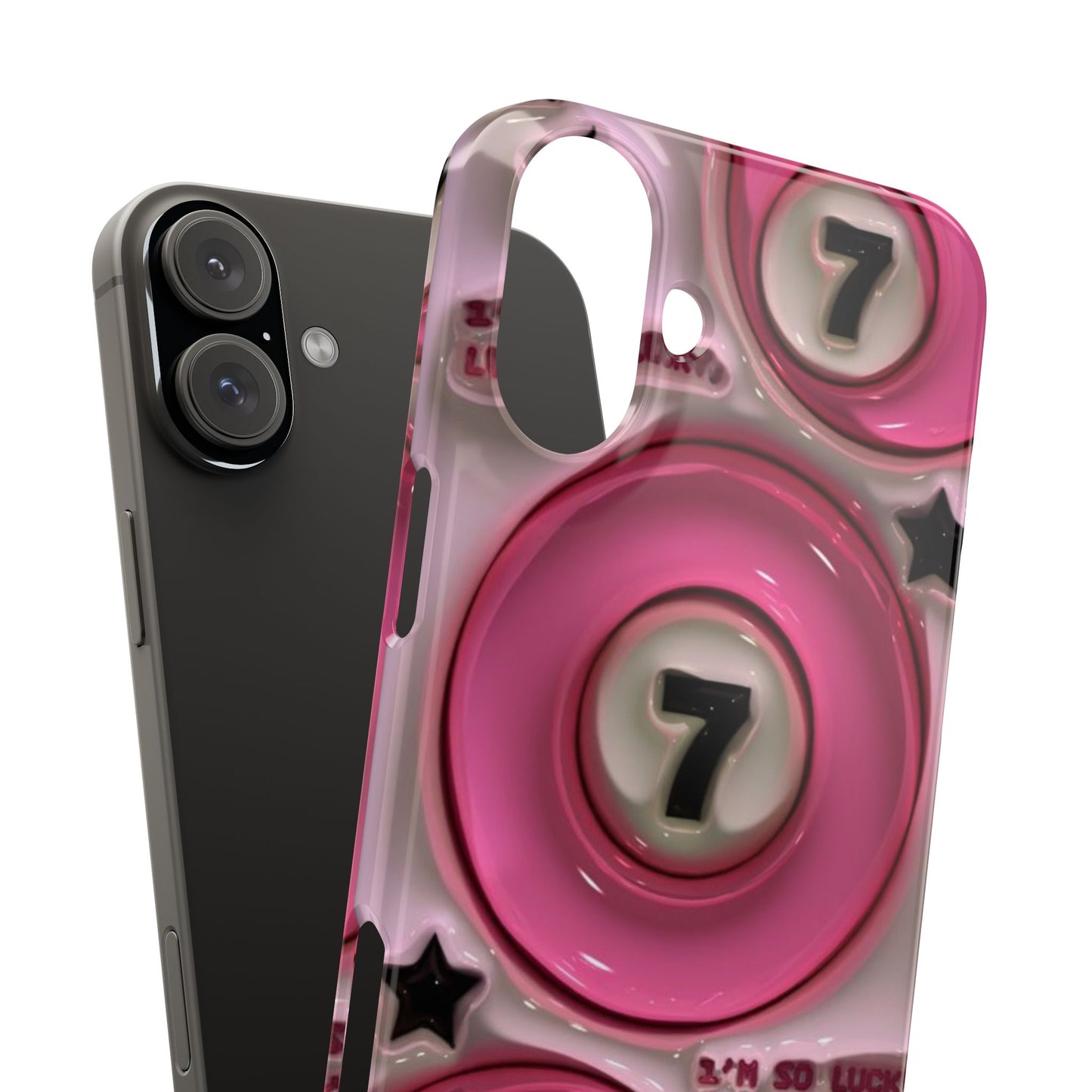 Lucky 7 Pink Phone case