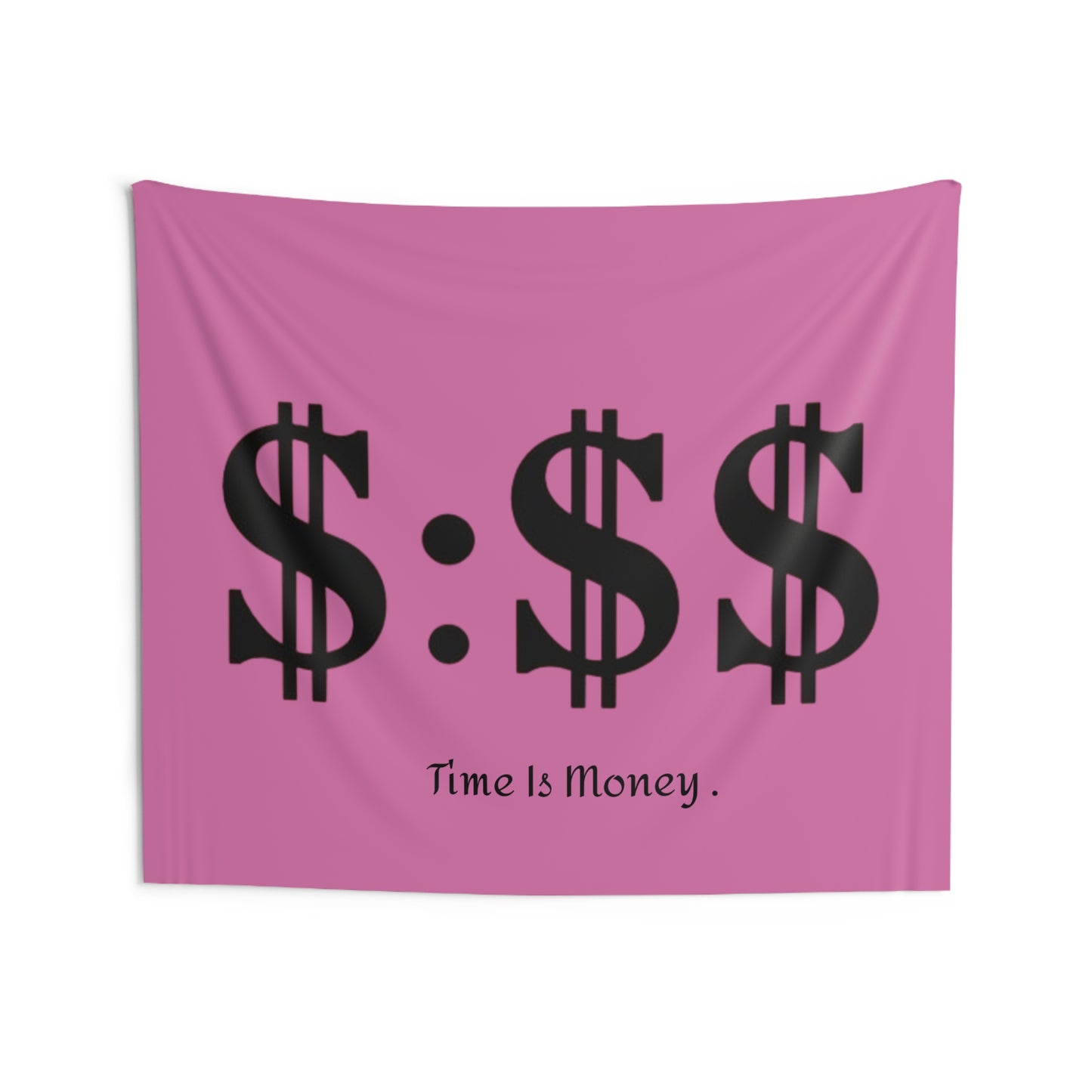 Time is Money Wall Tapestry