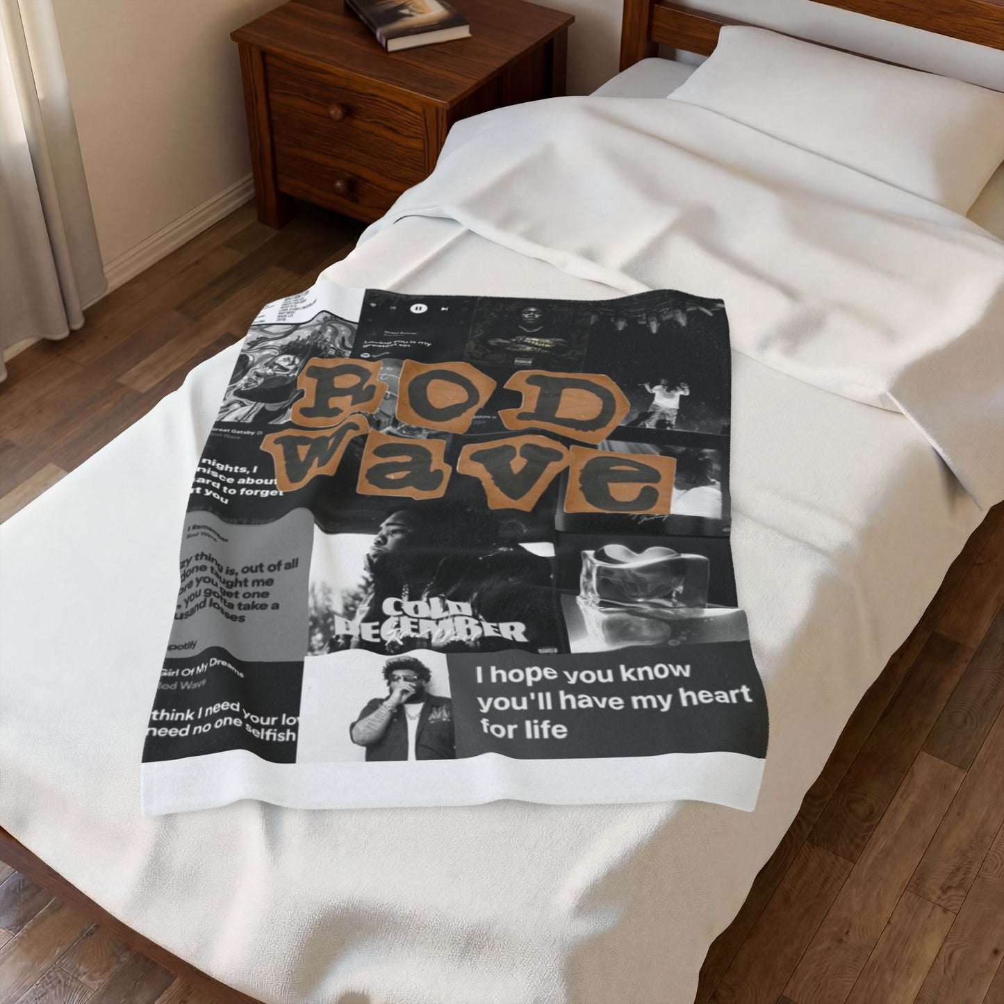 Rod Wave Plush Blanket