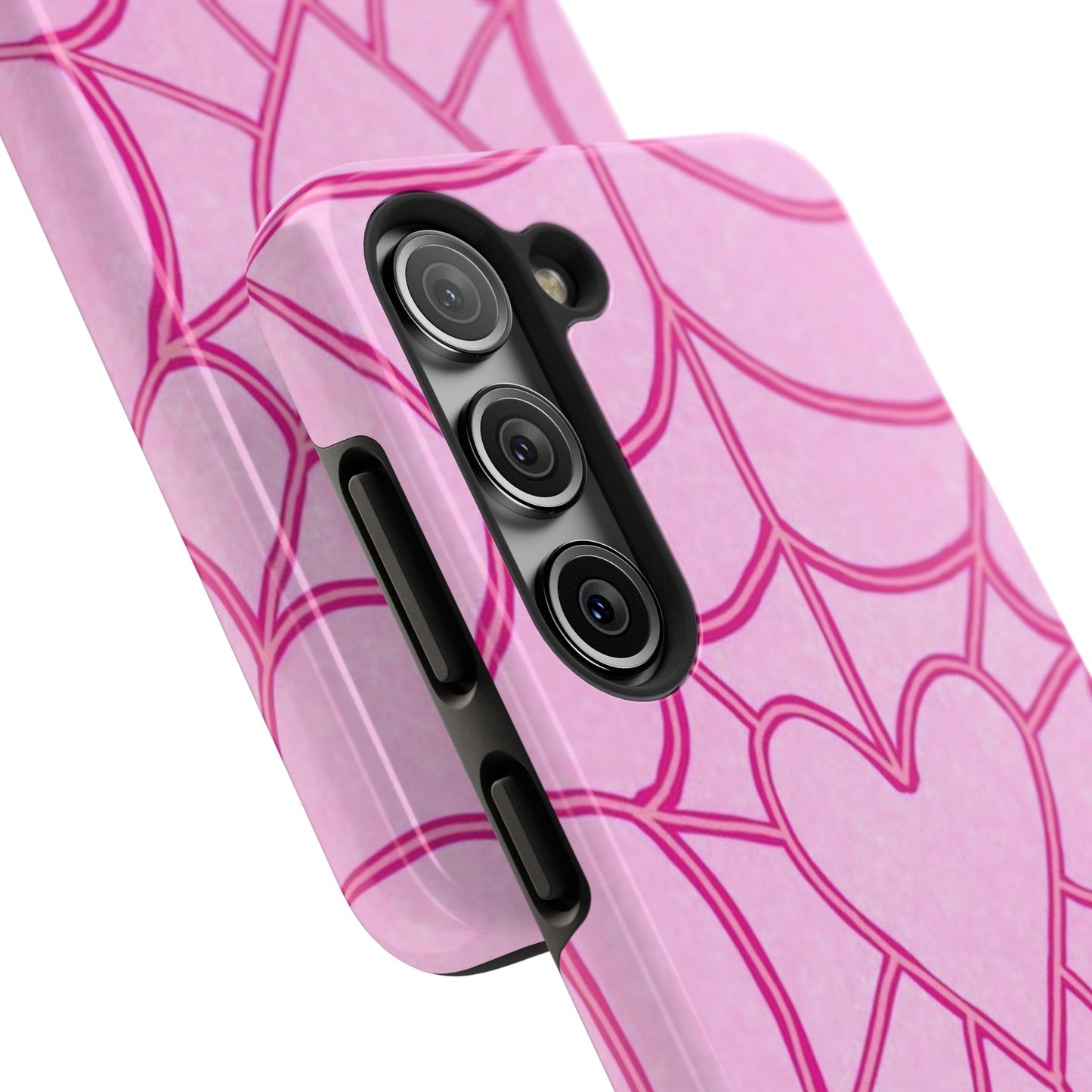 Pink Spider heart Phone case