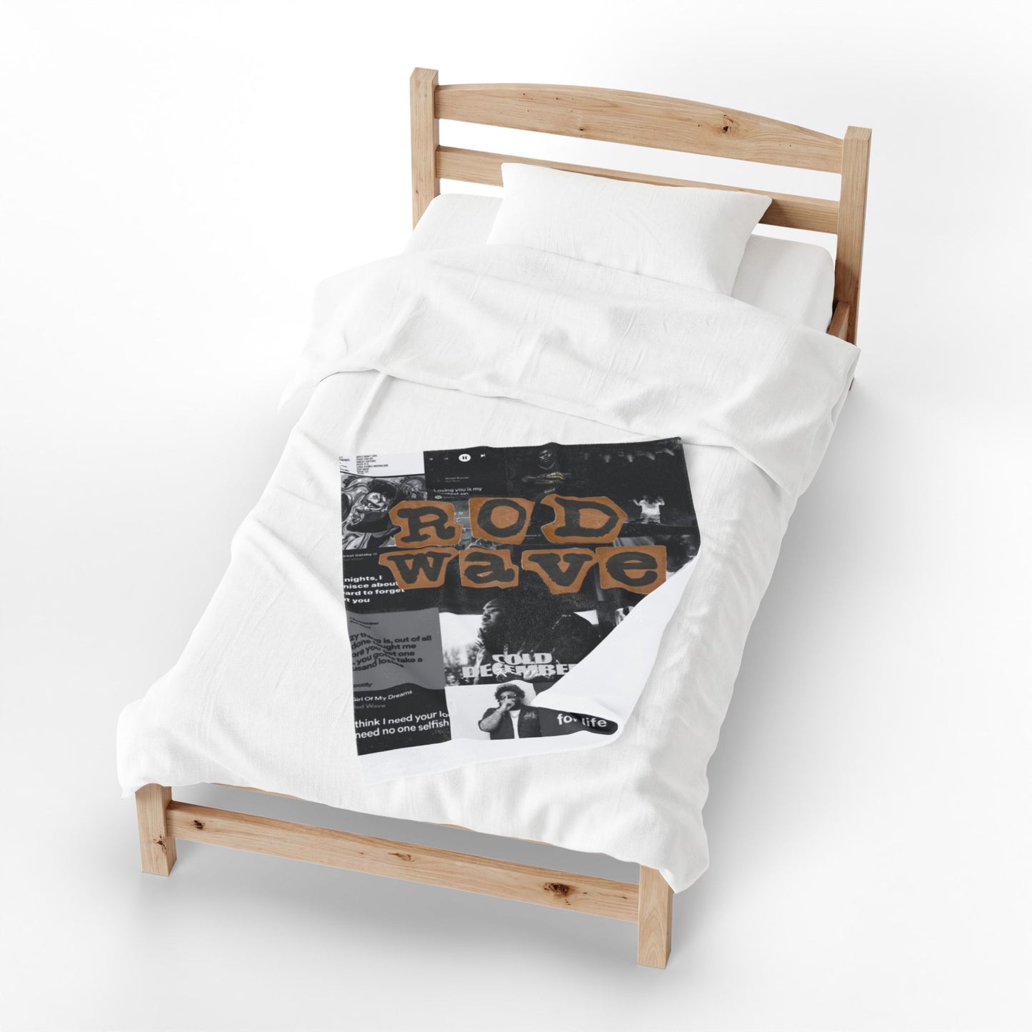 Rod Wave Plush Blanket