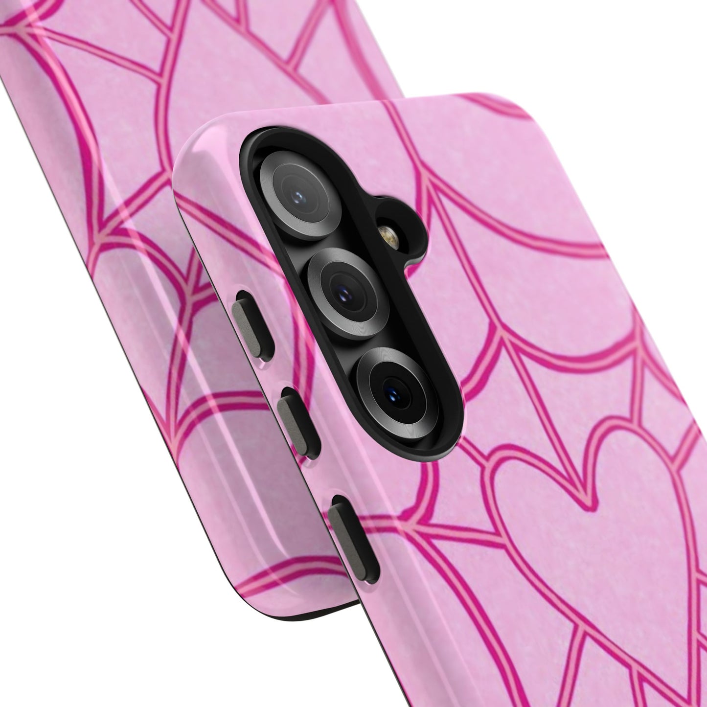 Pink Spider heart Phone case