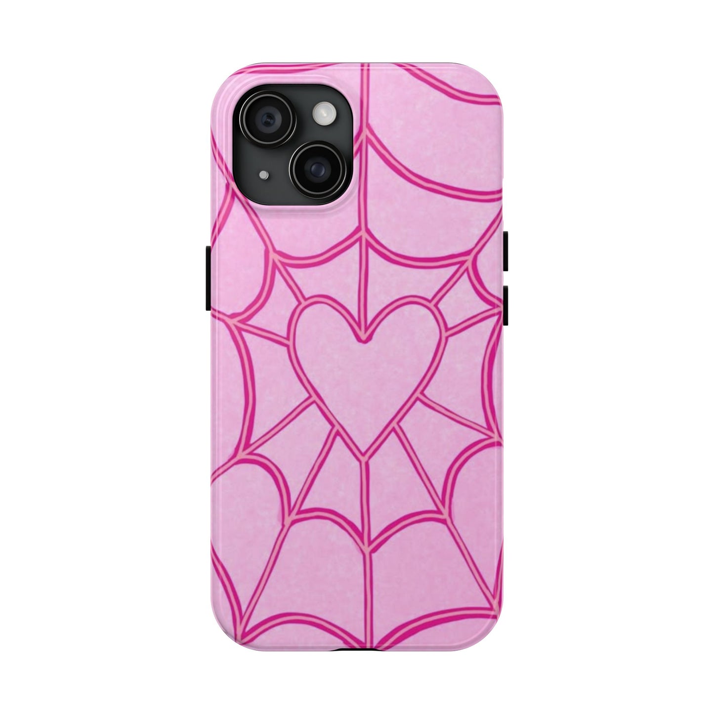 Pink Spider heart Phone case