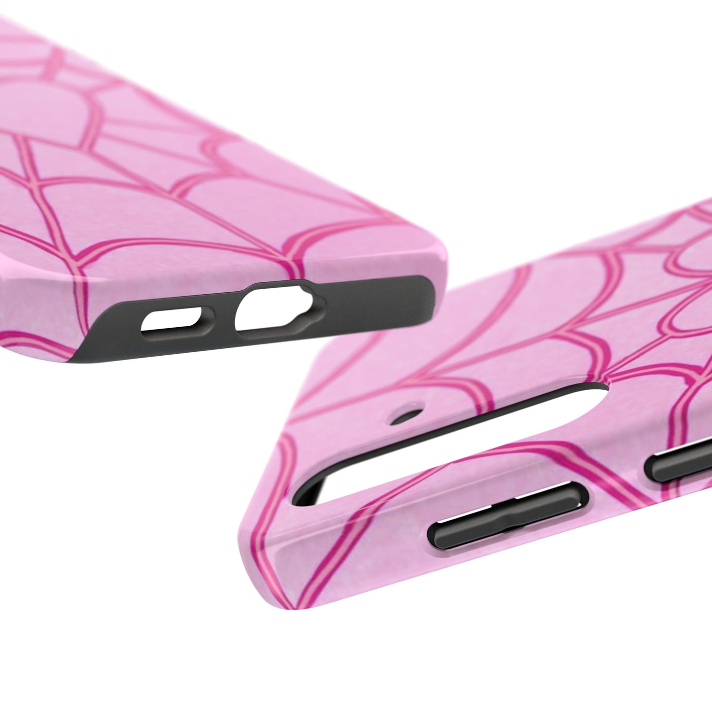 Pink Spider heart Phone case