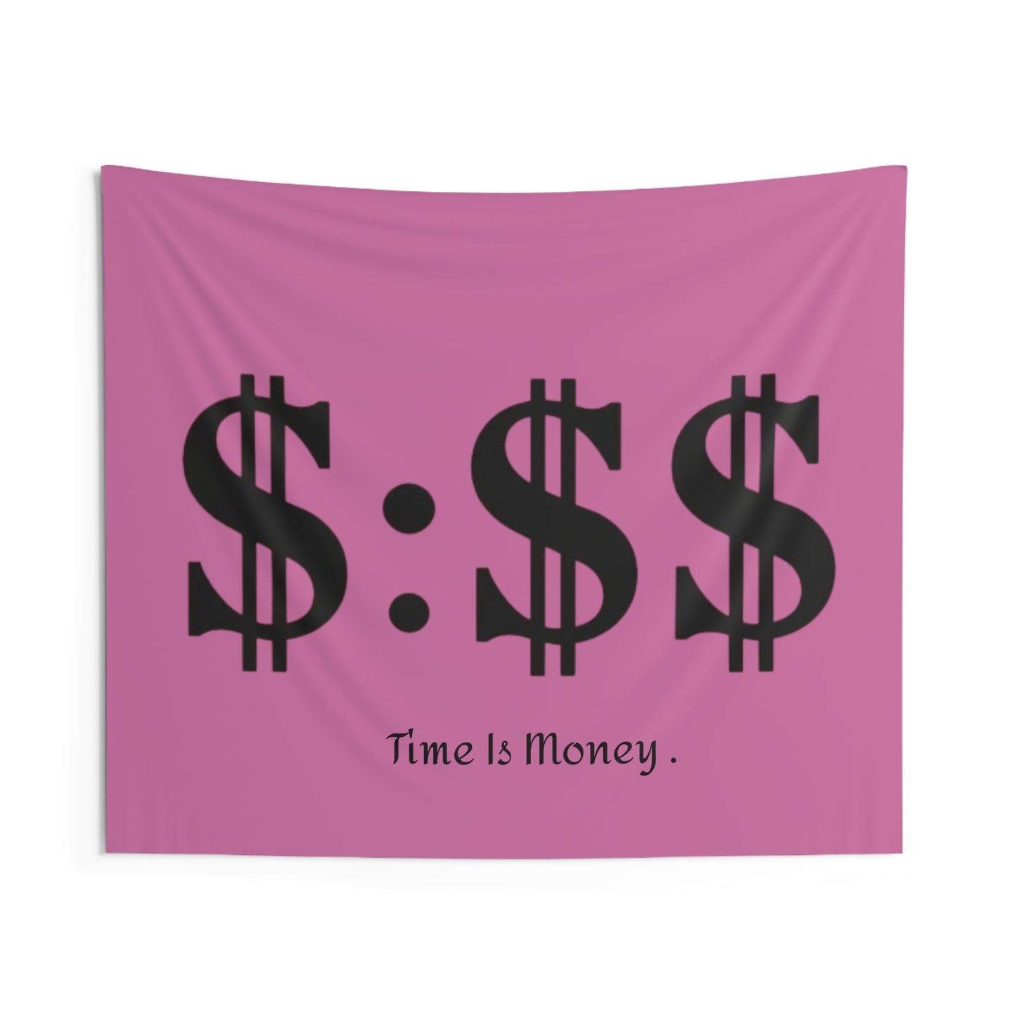 Time is Money Wall Tapestry