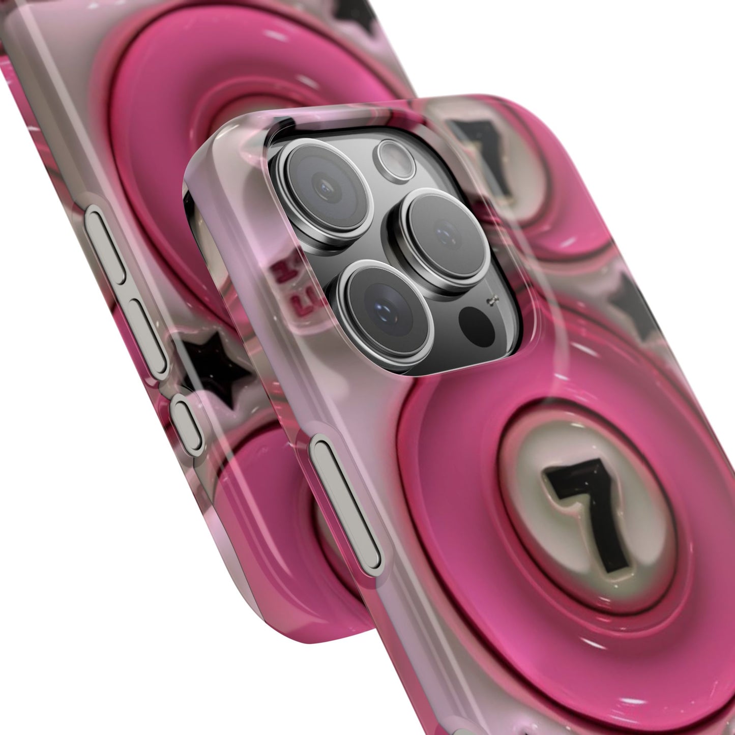 Lucky 7 Pink Phone case