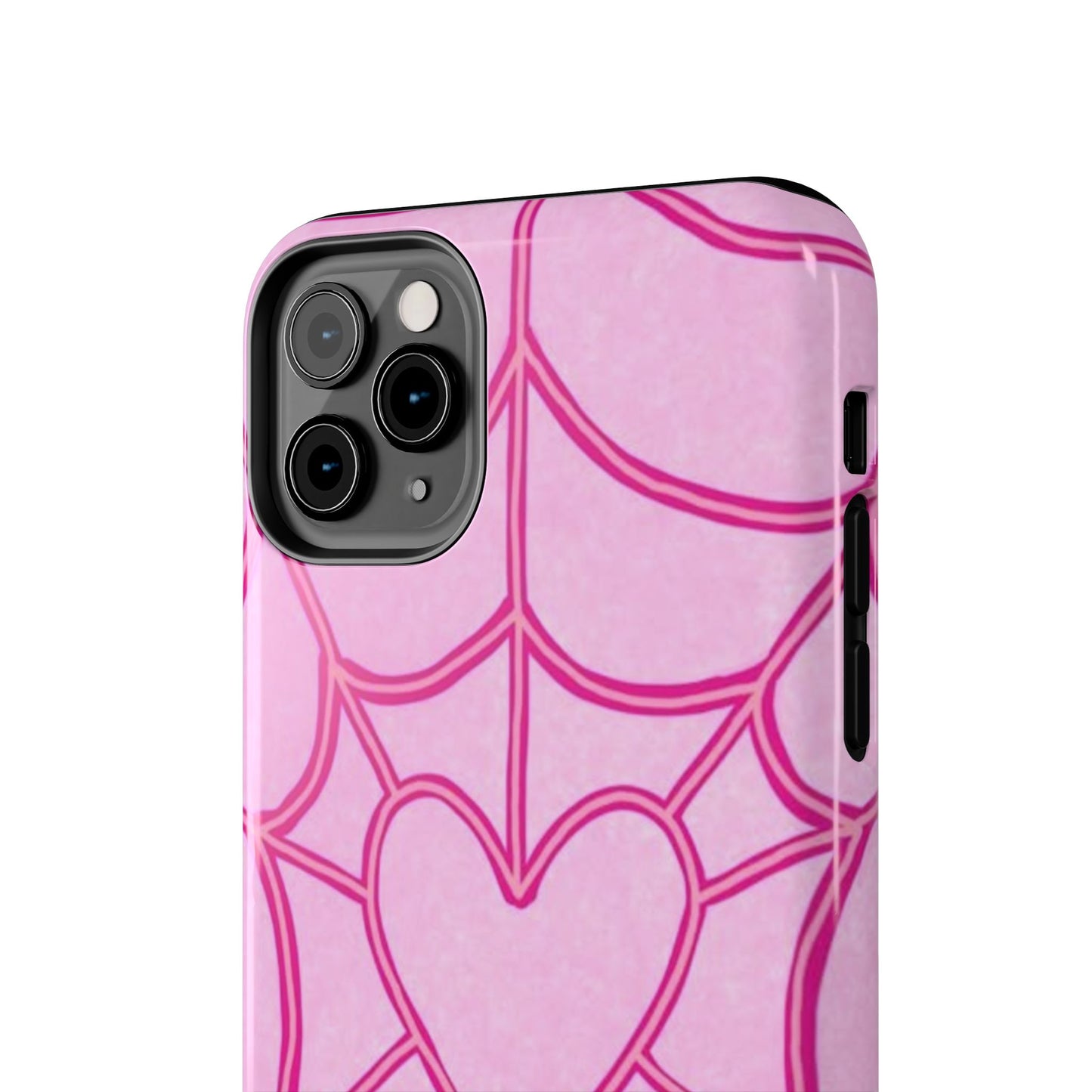 Pink Spider heart Phone case