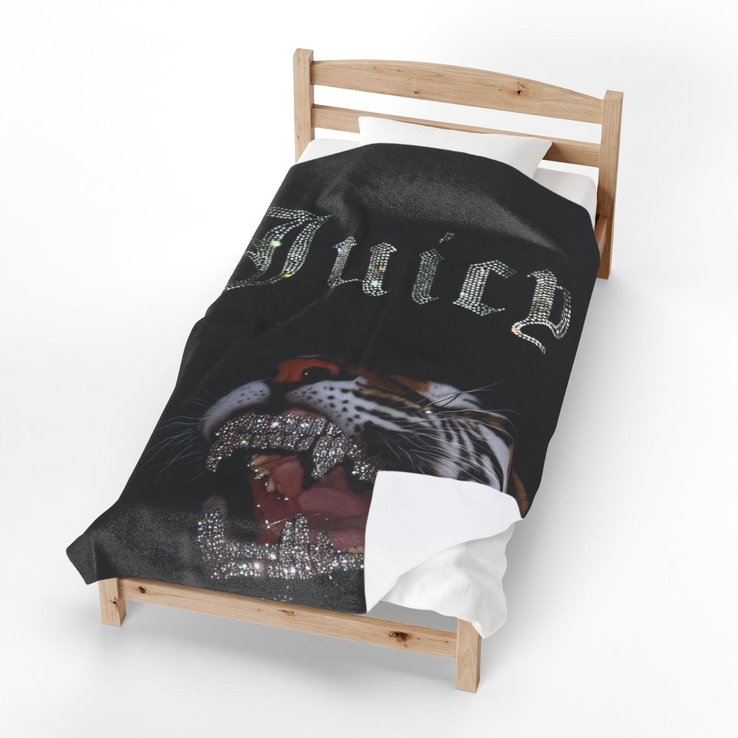 Juicy Tiger Plush blanket