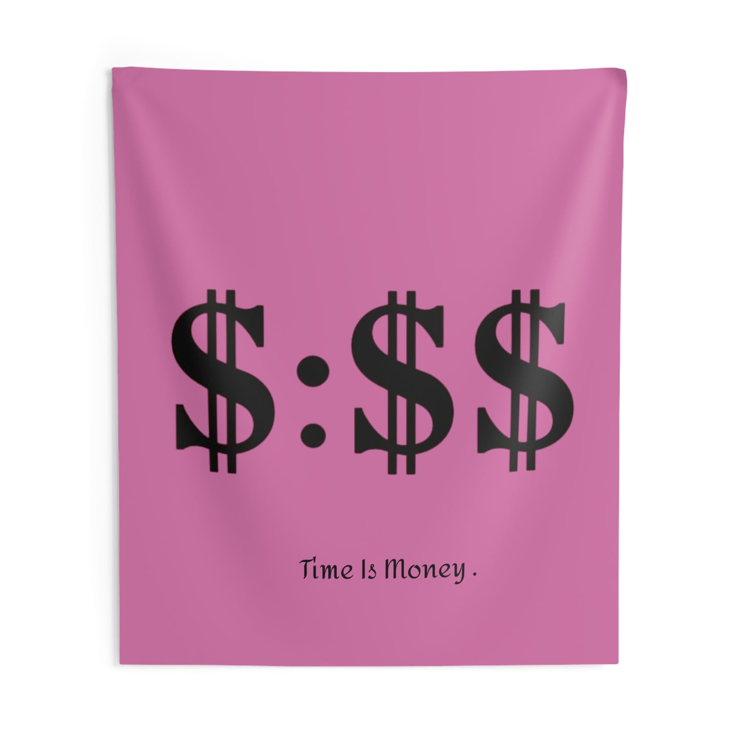 Time is Money Wall Tapestry