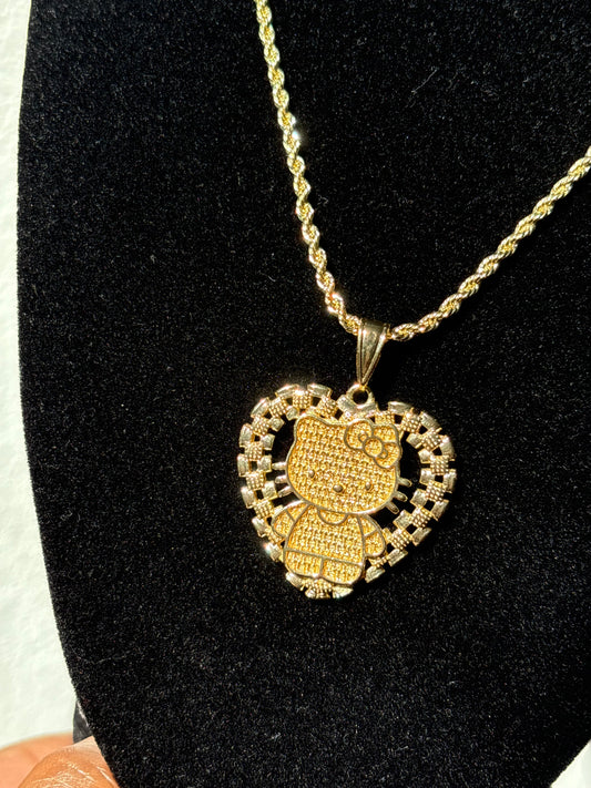 HK Heart Rope Chain