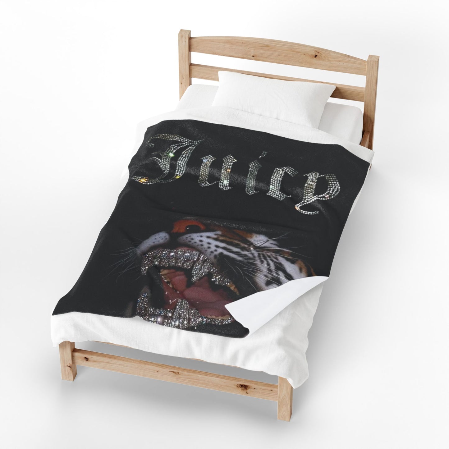 Juicy Tiger Plush blanket
