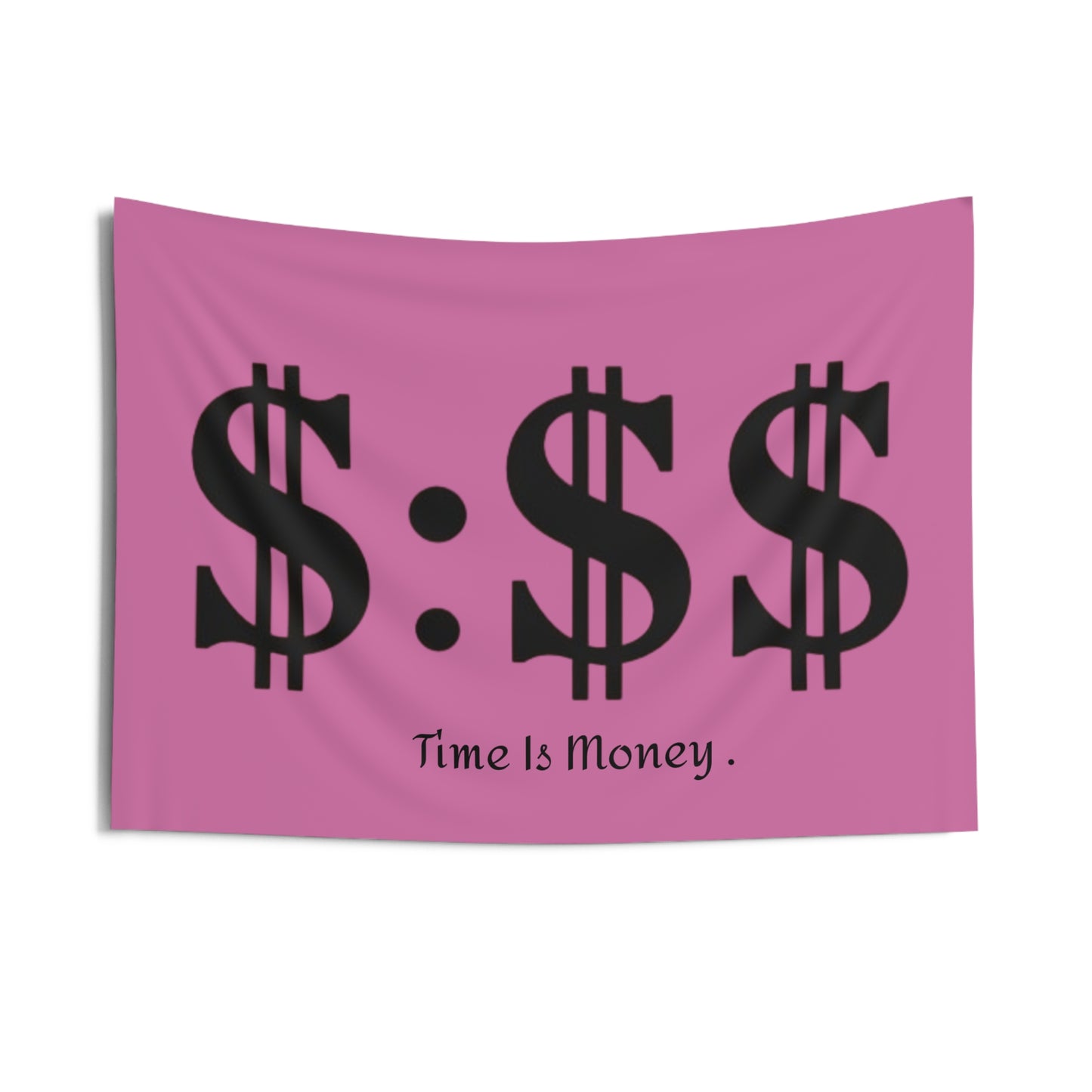 Time is Money Wall Tapestry
