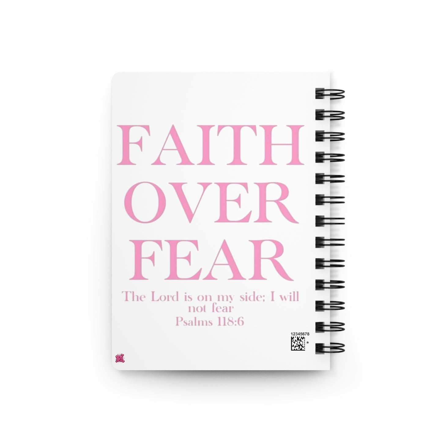 Self Made God-Made Spiraled Journal