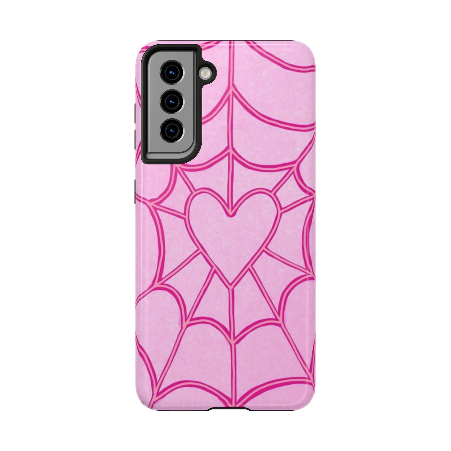 Pink Spider heart Phone case