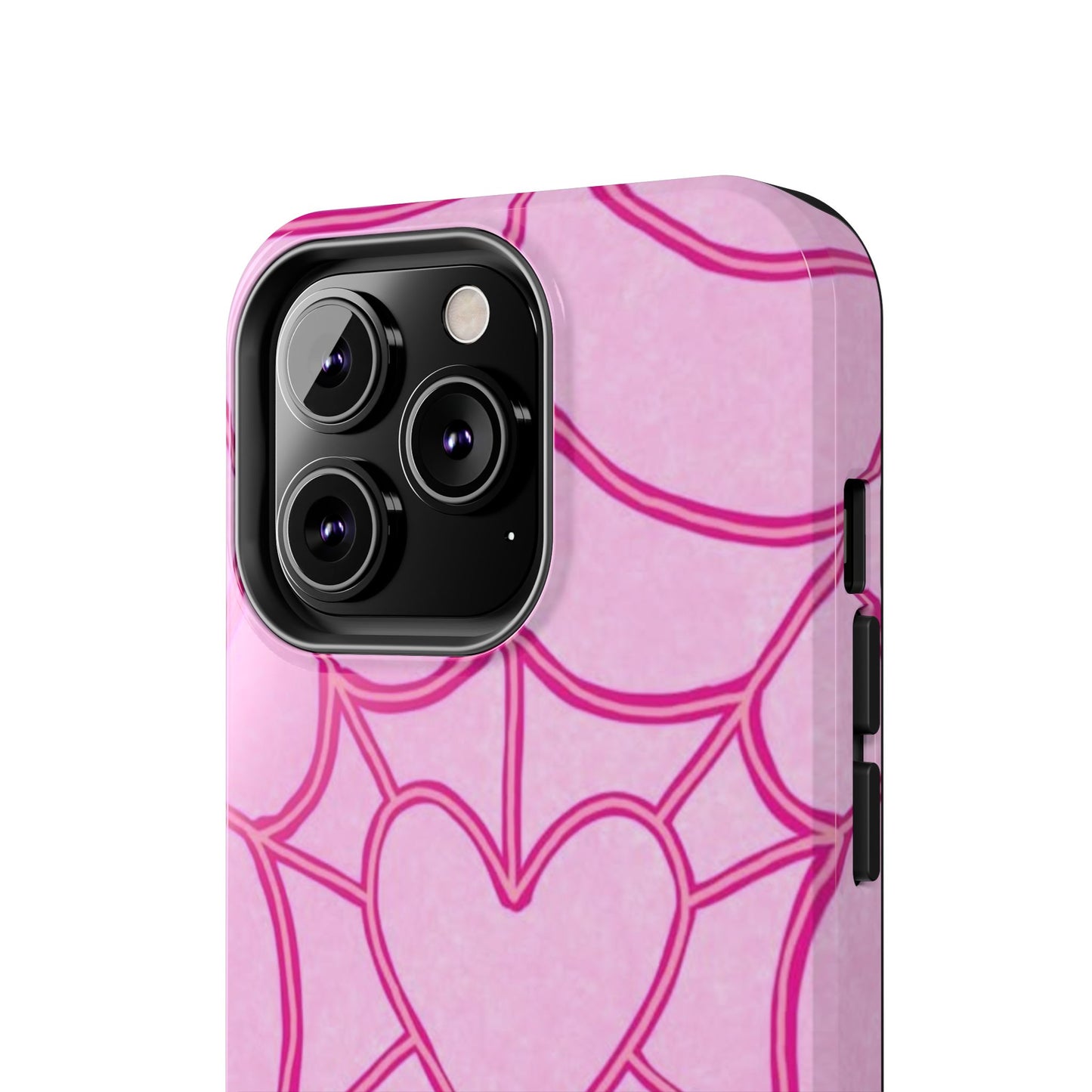 Pink Spider heart Phone case