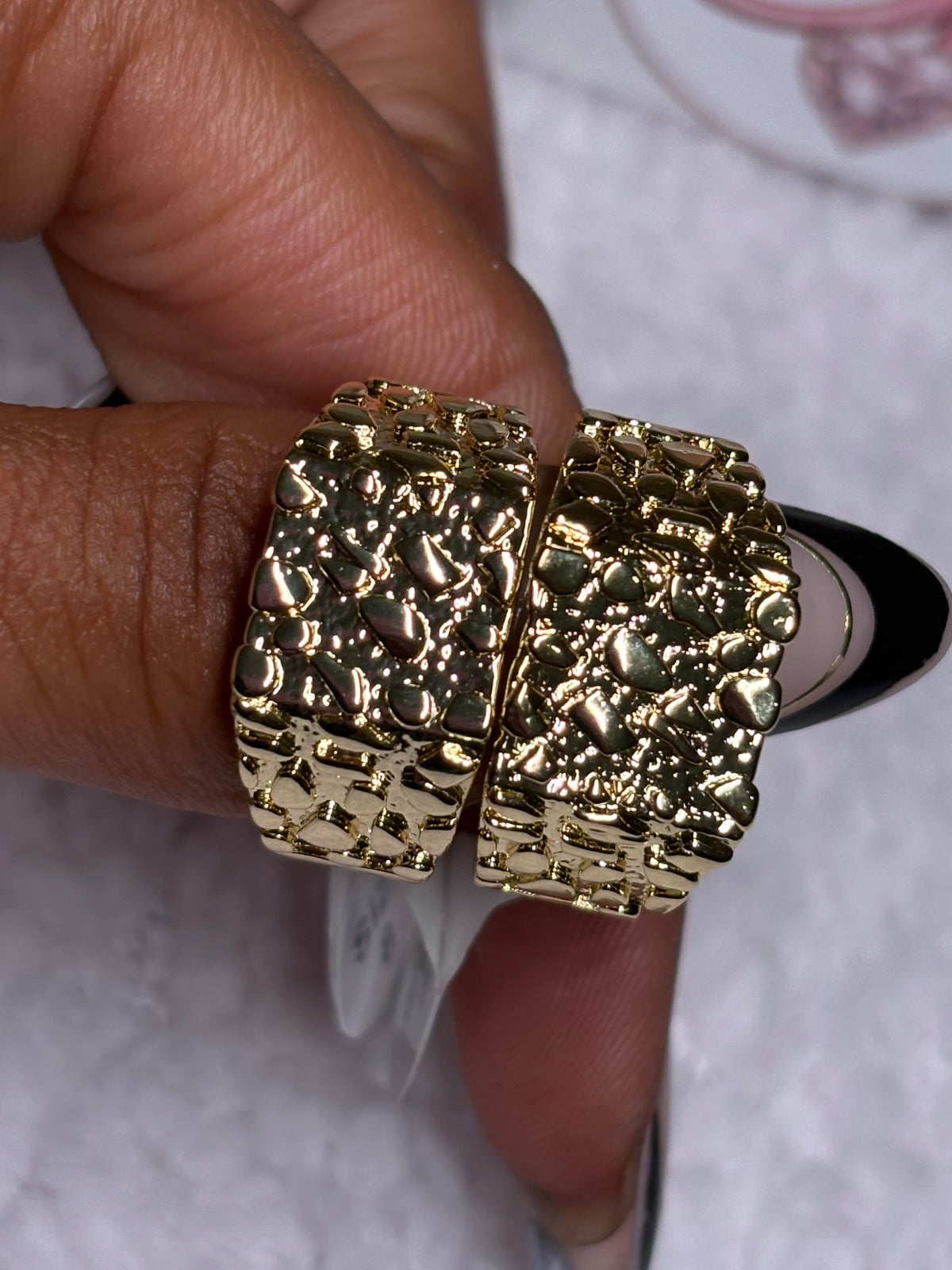 Textured Nugget Ring